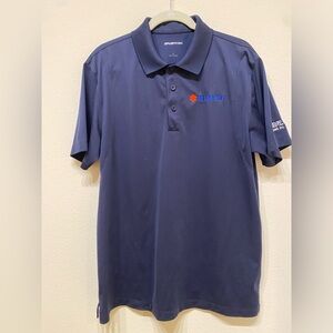 Suzuki polo, large, navy blue